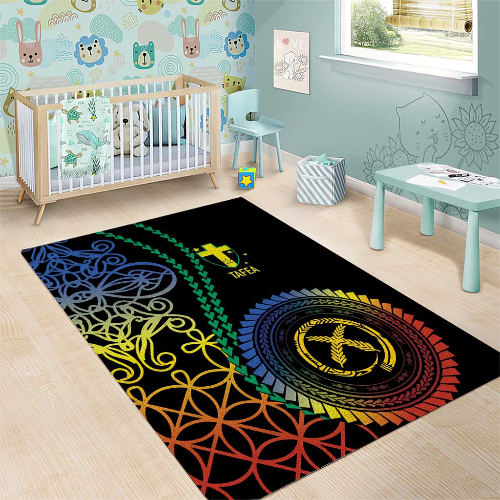 Proudly Ni-Van Sandroing Inspired Area Rug Tafea Classic Style