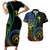 Proudly Ni-Van Sandroing Inspired Couples Matching Short Sleeve Bodycon Dress and Hawaiian Shirt Tafea Classic Style