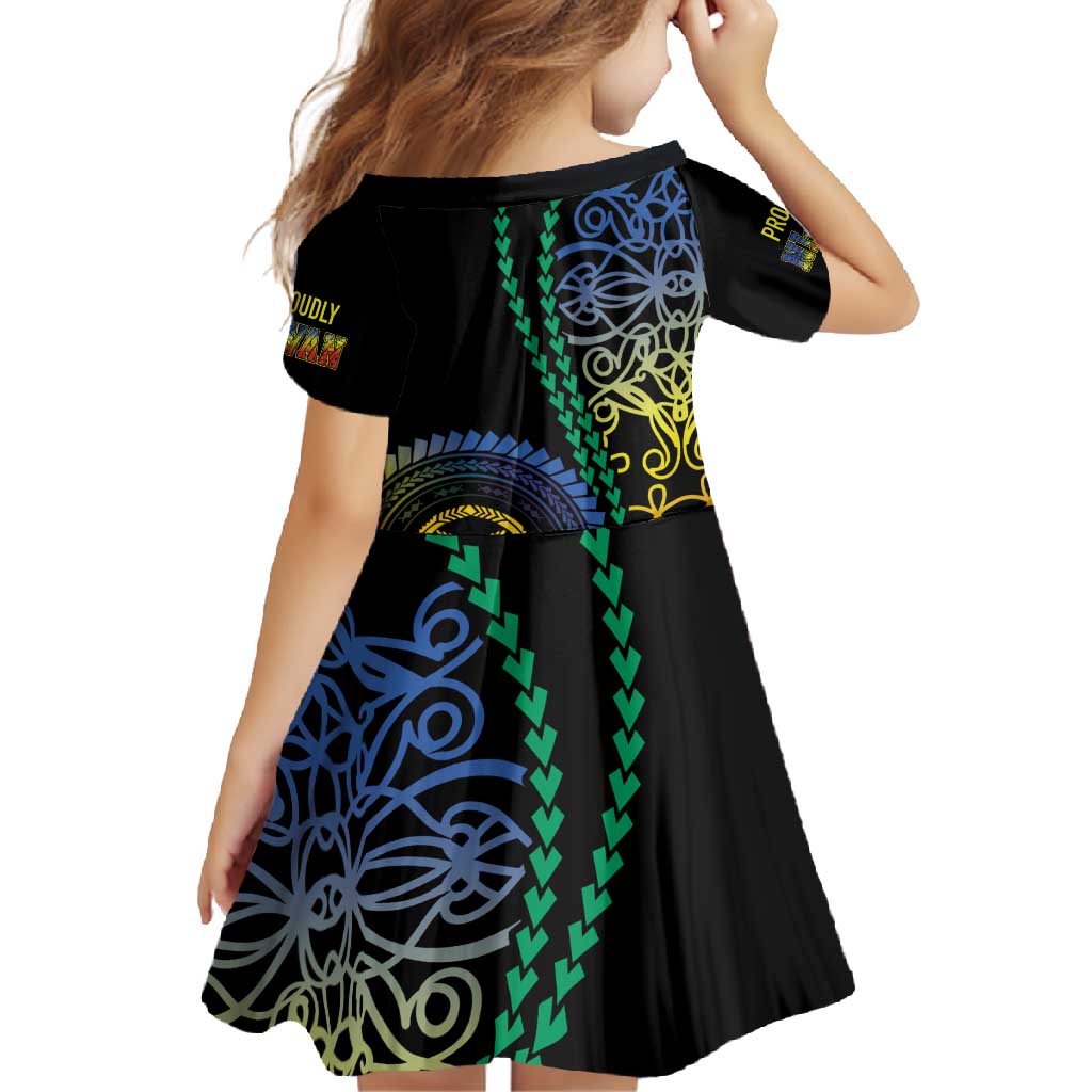 Proudly Ni-Van Sandroing Inspired Family Matching Off Shoulder Maxi Dress and Hawaiian Shirt Tafea Classic Style LT7 - Polynesian Pride