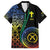 Proudly Ni-Van Sandroing Inspired Family Matching Short Sleeve Bodycon Dress and Hawaiian Shirt Tafea Classic Style