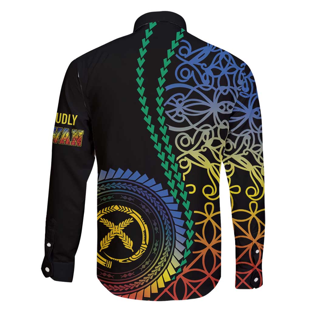 Proudly Ni-Van Sandroing Inspired Family Matching Tank Maxi Dress and Hawaiian Shirt Tafea Classic Style