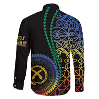 Proudly Ni-Van Sandroing Inspired Family Matching Tank Maxi Dress and Hawaiian Shirt Tafea Classic Style