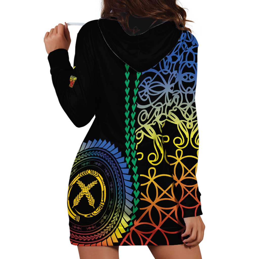 Proudly Ni-Van Sandroing Inspired Hoodie Dress Tafea Classic Style