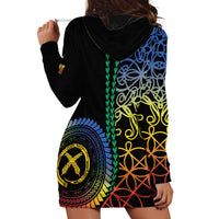 Proudly Ni-Van Sandroing Inspired Hoodie Dress Tafea Classic Style