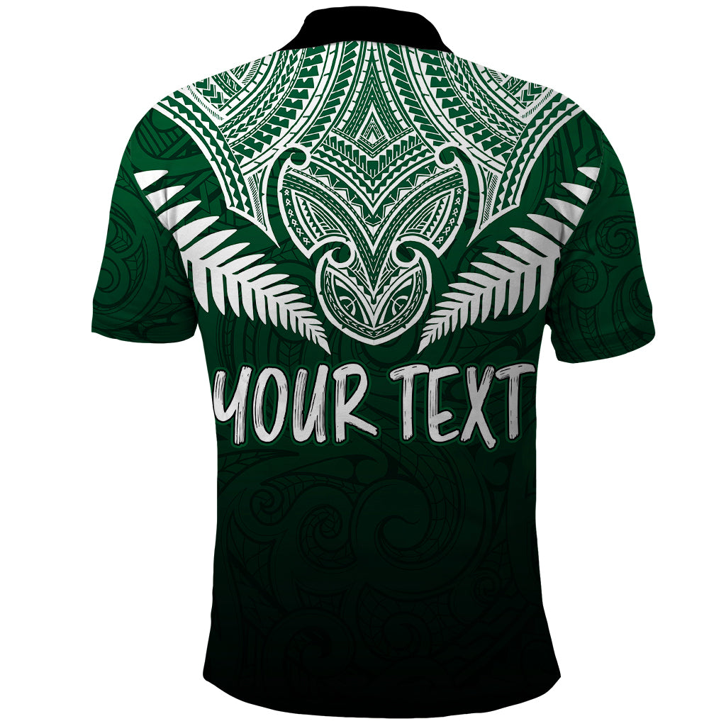 Personalised New Zealand Polo Shirt Hei Matau Mix Silver Fern Basic LT7 - Polynesian Pride