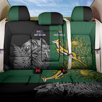 New Zealand - South Africa Greatest Rivals Rugby Back Car Seat Cover Kiwi Vs Bokke
