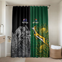 New Zealand - South Africa Greatest Rivals Rugby Bathroom Set Kiwi Vs Bokke