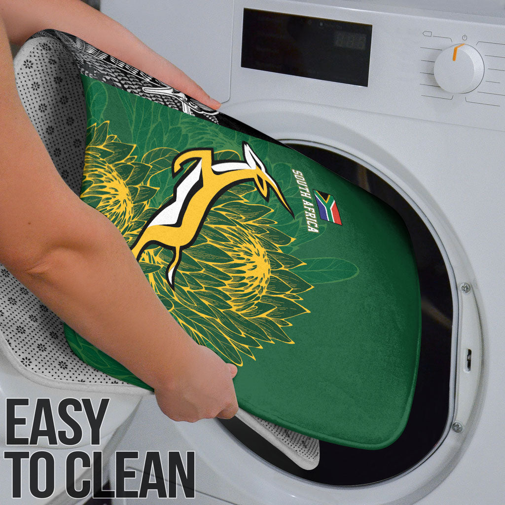 New Zealand - South Africa Greatest Rivals Rugby Bathroom Set Kiwi Vs Bokke