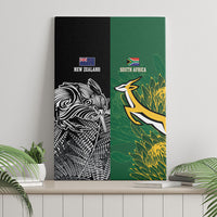 New Zealand - South Africa Greatest Rivals Rugby Canvas Wall Art Kiwi Vs Bokke