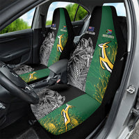 New Zealand - South Africa Greatest Rivals Rugby Car Seat Cover Kiwi Vs Bokke