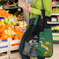 New Zealand - South Africa Greatest Rivals Rugby Grocery Bag Kiwi Vs Bokke