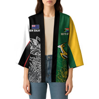 New Zealand - South Africa Greatest Rivals Rugby Custom Kimono Kiwi Vs Bokke