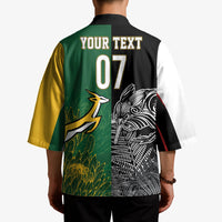 New Zealand - South Africa Greatest Rivals Rugby Custom Kimono Kiwi Vs Bokke