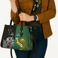 New Zealand - South Africa Greatest Rivals Rugby Leather Bag Kiwi Vs Bokke
