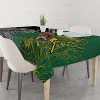 New Zealand - South Africa Greatest Rivals Rugby Tablecloth Kiwi Vs Bokke
