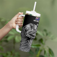 New Zealand - South Africa Greatest Rivals Rugby Tumbler With Handle Kiwi Vs Bokke