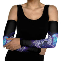 Polynesian Aumakua Arm Sleeves Jellyfish with Shark - Polynesian Pride