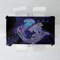 Polynesian Aumakua Tablecloth Jellyfish with Shark - Polynesian Pride