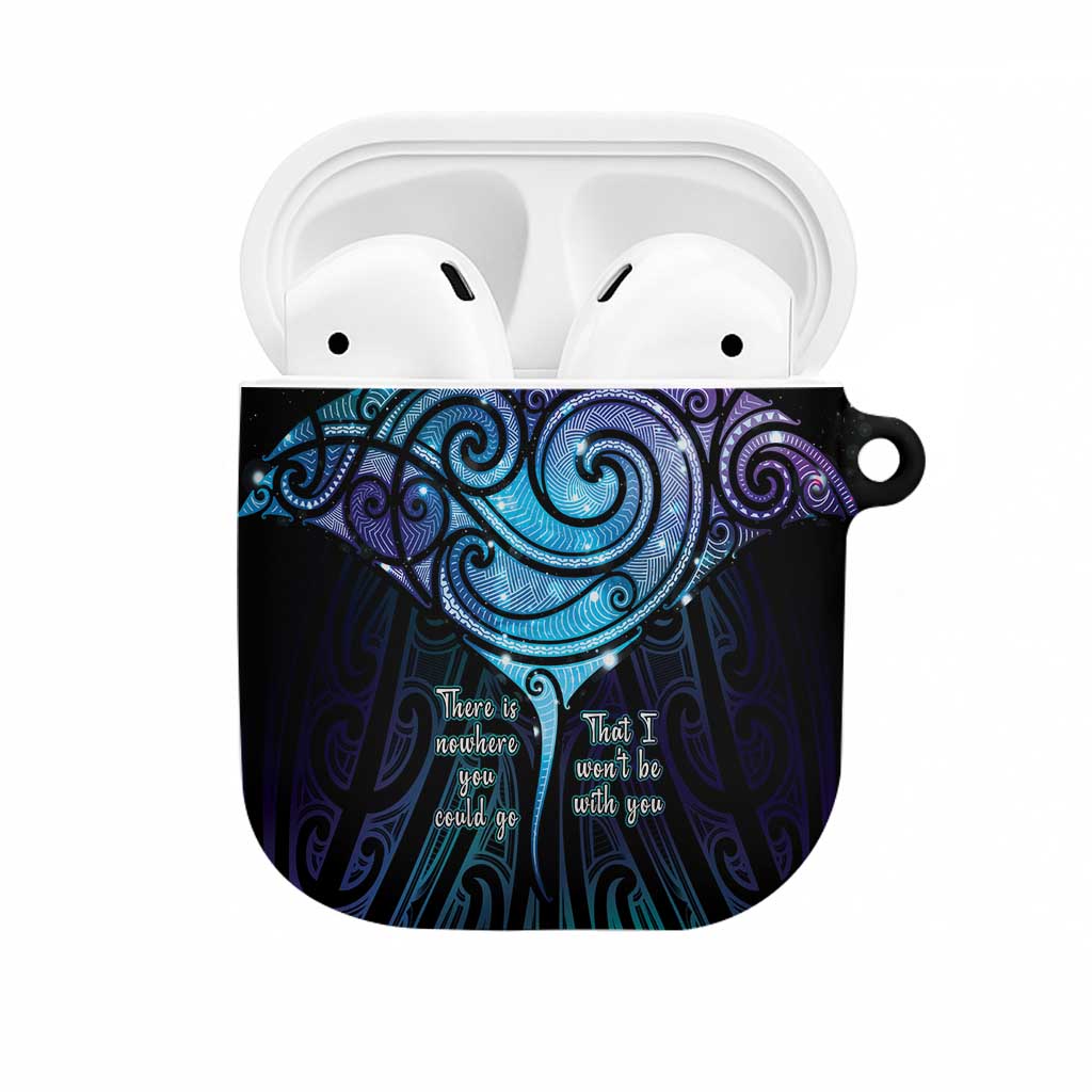 Aotearoa Maori Te Whai Rahi AirPods Case Tala - Nowhere You Could Go That I Won't Be With You - Polynesian Pride
