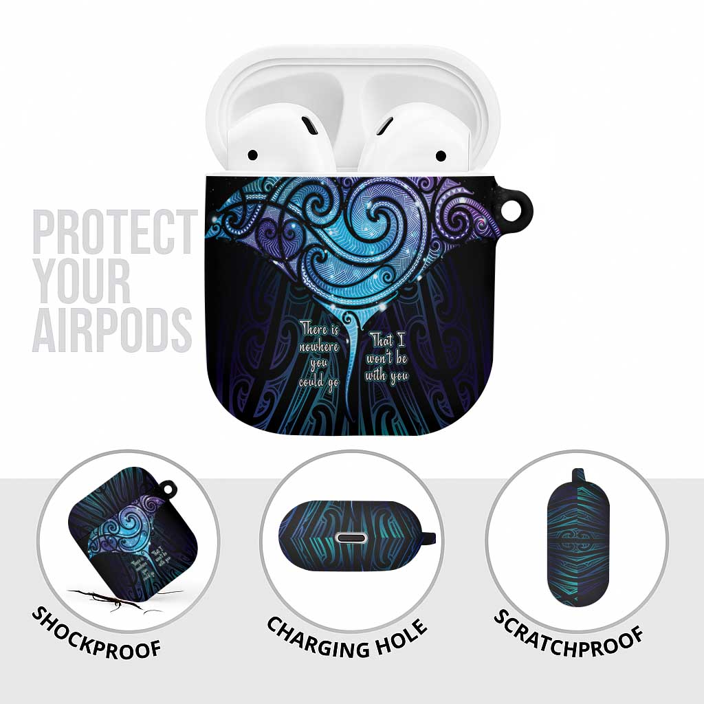 Aotearoa Maori Te Whai Rahi AirPods Case Tala - Nowhere You Could Go That I Won't Be With You - Polynesian Pride