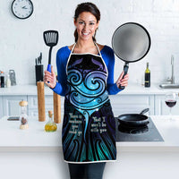 Aotearoa Maori Te Whai Rahi Apron Tala - Nowhere You Could Go That I Won't Be With You - Polynesian Pride
