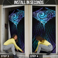 Aotearoa Maori Te Whai Rahi Door Cover Tala - Nowhere You Could Go That I Won't Be With You - Polynesian Pride