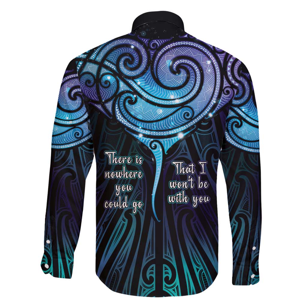 Aotearoa Maori Te Whai Rahi Family Matching Tank Maxi Dress and Hawaiian Shirt Tala - Nowhere You Could Go That I Won't Be With You - Polynesian Pride