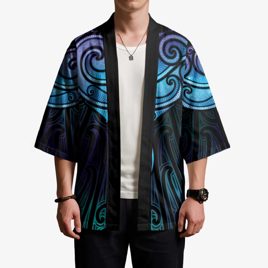 Aotearoa Maori Te Whai Rahi Kimono Tala - Nowhere You Could Go That I Won't Be With You - Polynesian Pride