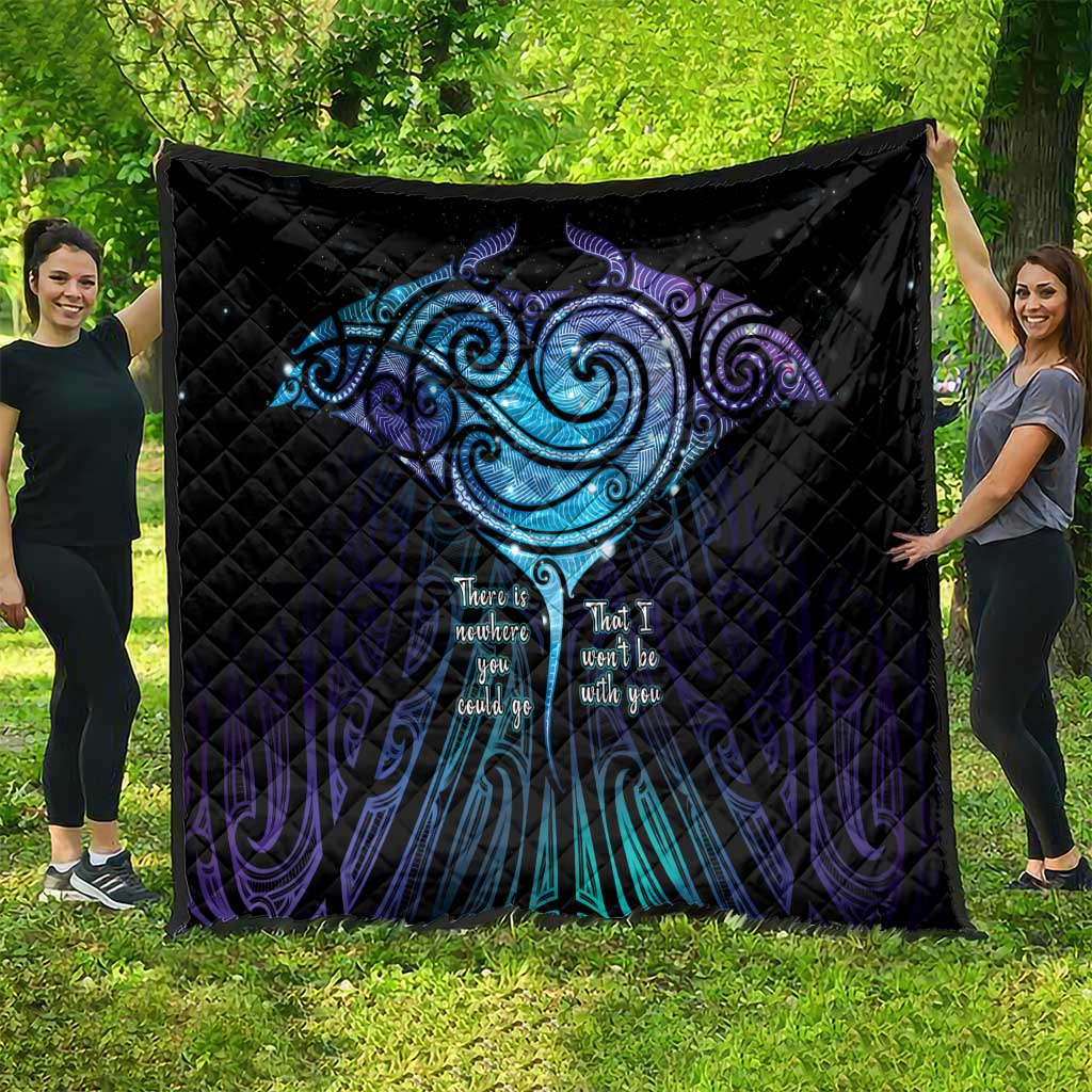Aotearoa Maori Te Whai Rahi Quilt Tala - Nowhere You Could Go That I Won't Be With You LT7 - Polynesian Pride