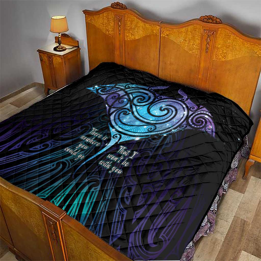 Aotearoa Maori Te Whai Rahi Quilt Tala - Nowhere You Could Go That I Won't Be With You LT7 - Polynesian Pride