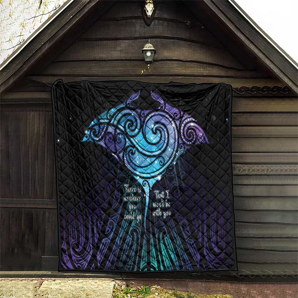 Aotearoa Maori Te Whai Rahi Quilt Tala - Nowhere You Could Go That I Won't Be With You LT7 - Polynesian Pride