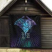 Aotearoa Maori Te Whai Rahi Quilt Tala - Nowhere You Could Go That I Won't Be With You LT7 - Polynesian Pride