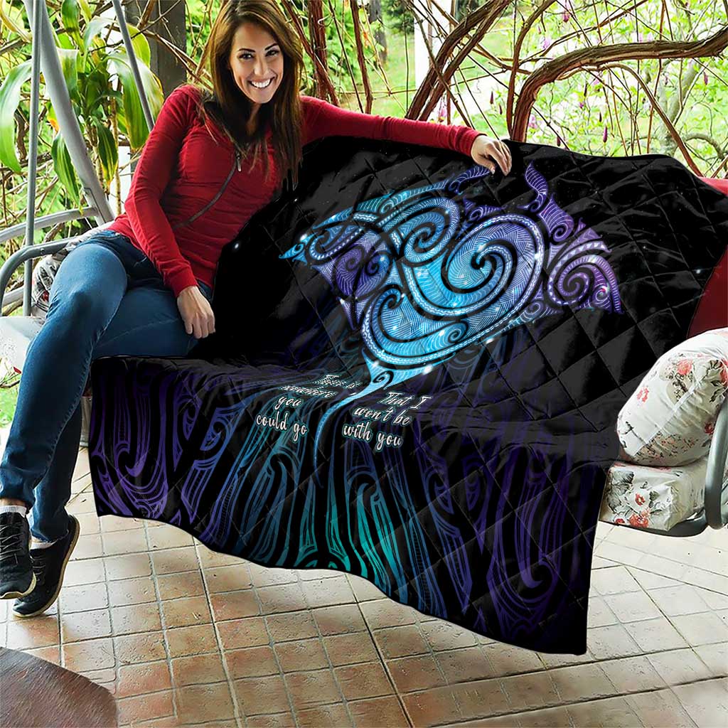 Aotearoa Maori Te Whai Rahi Quilt Tala - Nowhere You Could Go That I Won't Be With You LT7 - Polynesian Pride