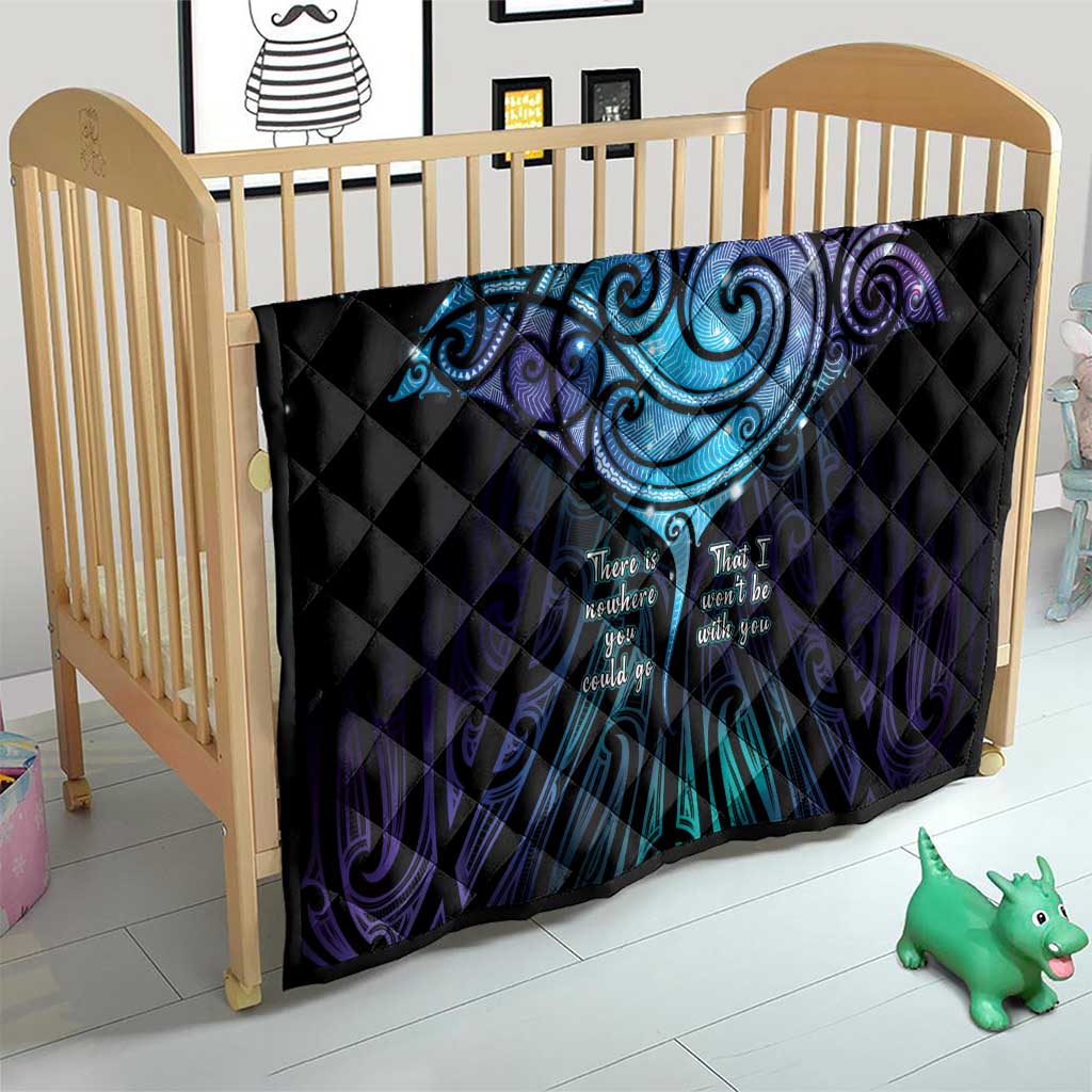 Aotearoa Maori Te Whai Rahi Quilt Tala - Nowhere You Could Go That I Won't Be With You LT7 - Polynesian Pride