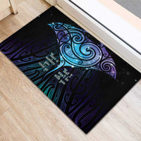Aotearoa Maori Te Whai Rahi Rubber Doormat Tala - Nowhere You Could Go That I Won't Be With You LT7 - Polynesian Pride
