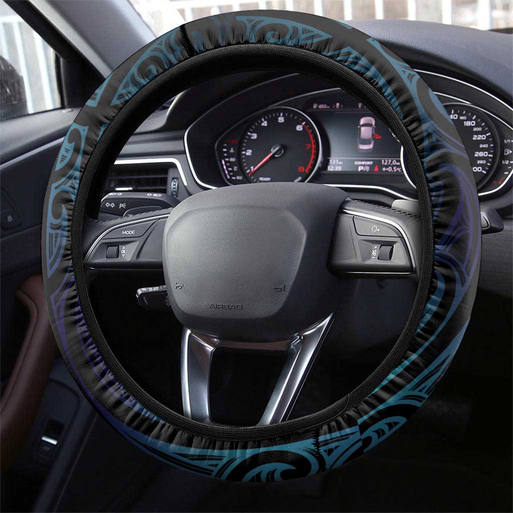 Aotearoa Maori Te Whai Rahi Steering Wheel Cover Tala - Nowhere You Could Go That I Won't Be With You - Polynesian Pride