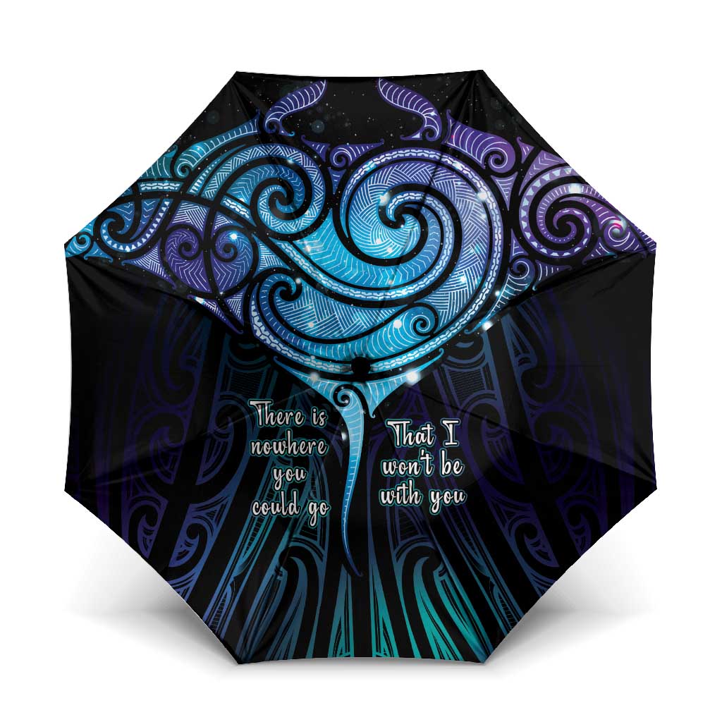 Aotearoa Maori Te Whai Rahi Umbrella Tala - Nowhere You Could Go That I Won't Be With You - Polynesian Pride