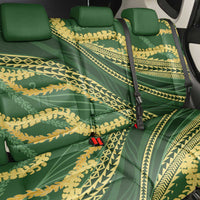 Polynesian Puakeniken Pikake Twisted Lei Back Car Seat Cover Emerald - Polynesian Pride