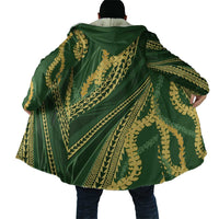Polynesian Puakeniken Pikake Twisted Lei Cloak Emerald - Polynesian Pride