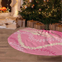 Polynesian Puakeniken Pikake Twisted Lei Tree Skirt Rose Pink - Polynesian Pride