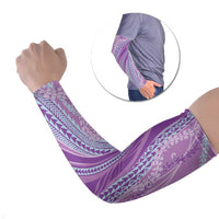 Polynesian Puakeniken Pikake Twisted Lei Arm Sleeves Amethys - Polynesian Pride