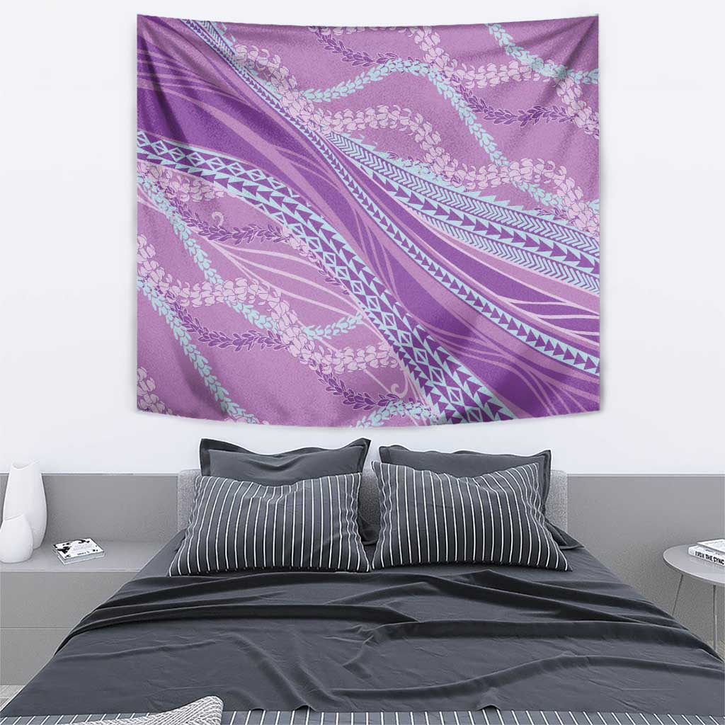 Polynesian Puakeniken Pikake Twisted Lei Tapestry Amethys - Polynesian Pride