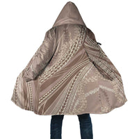 Polynesian Puakeniken Pikake Twisted Lei Cloak Beige - Polynesian Pride