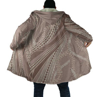 Polynesian Puakeniken Pikake Twisted Lei Cloak Beige - Polynesian Pride