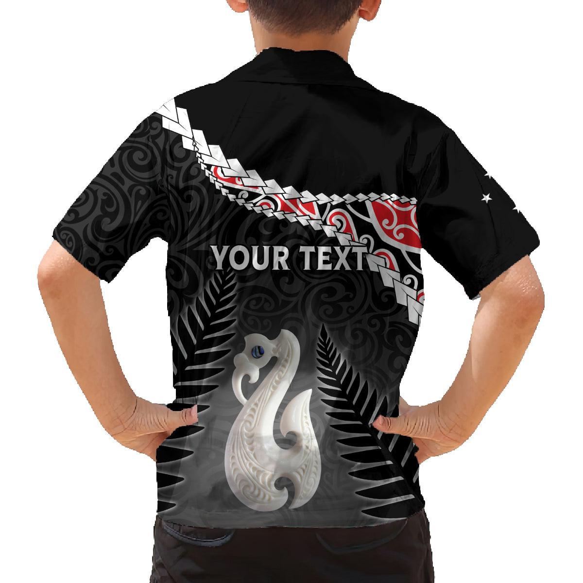 Personalised New Zealand Maori Family Matching Tank Maxi Dress and Hawaiian Shirt Manaia Mix Koru LT7 - Polynesian Pride