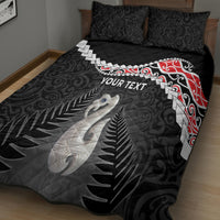 Personalised New Zealand Maori Quilt Bed Set Manaia Mix Koru LT7 - Polynesian Pride