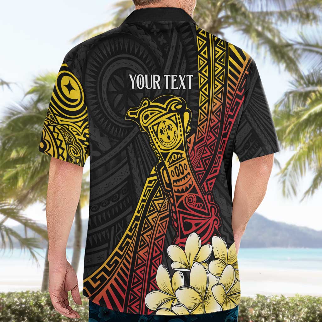 Personalized Papua New Guinea Hawaiian Shirt Kundu Drum Carving Motifs