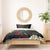 Personalized Papua New Guinea Bedding Set Kundu Drum Motifs - Sepik Colors