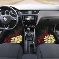 Personalized Papua New Guinea Car Mats Kundu Drum Motifs - Sepik Colors