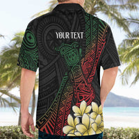 Personalized Papua New Guinea Hawaiian Shirt Kundu Drum Motifs - Sepik Colors